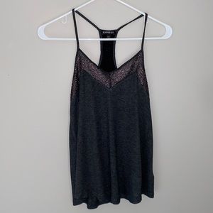 Express racer back tank